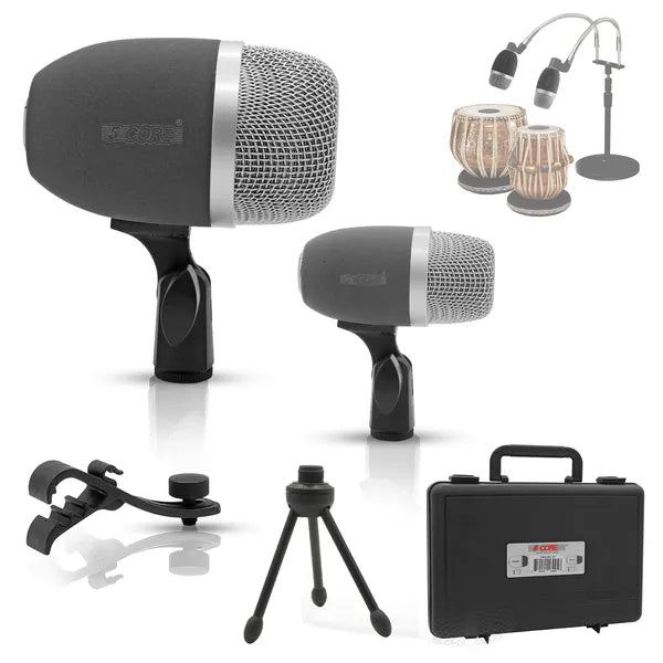5 Core 2-Piece Tabla Microphone Set