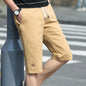 Casual Cotton Loose-Fit Five-Point Sports Pants