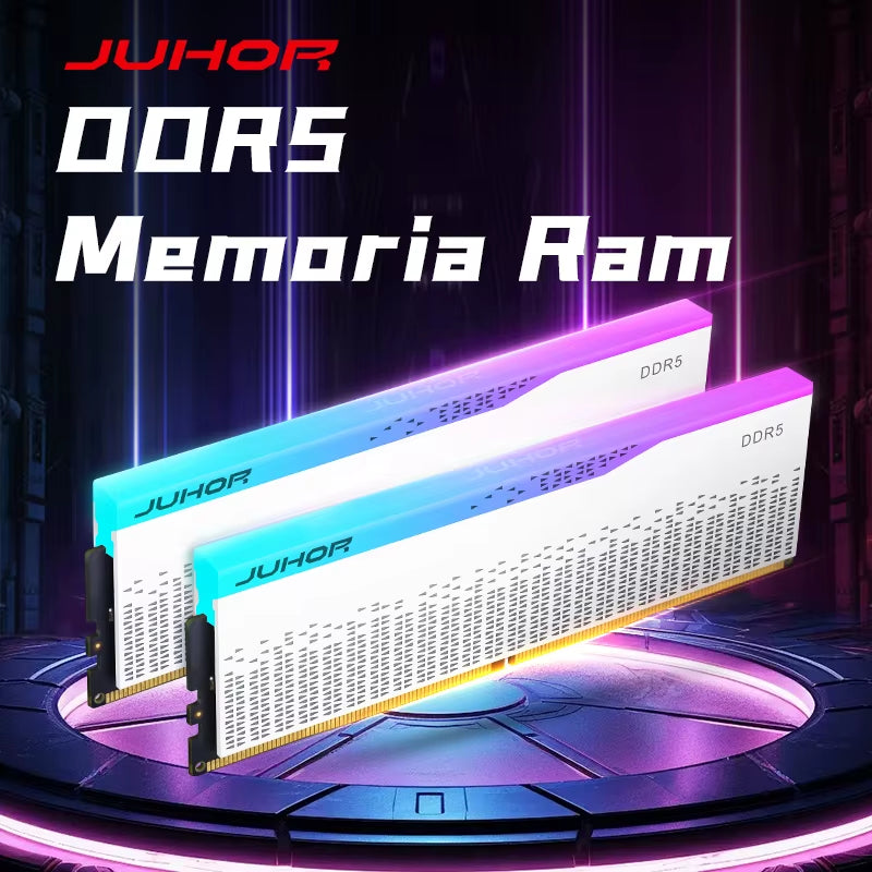 Desktop Memory RGB DDR5 16GBX2 6000Mhz 5600Mhz Dimm High Speed Memoria Ram