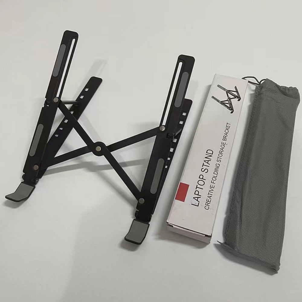 LAPTOP STAND PORTABLE ADJUSTABLE TABLET HOLDER DESK RISER FOR NOTEBOOK BOOK
