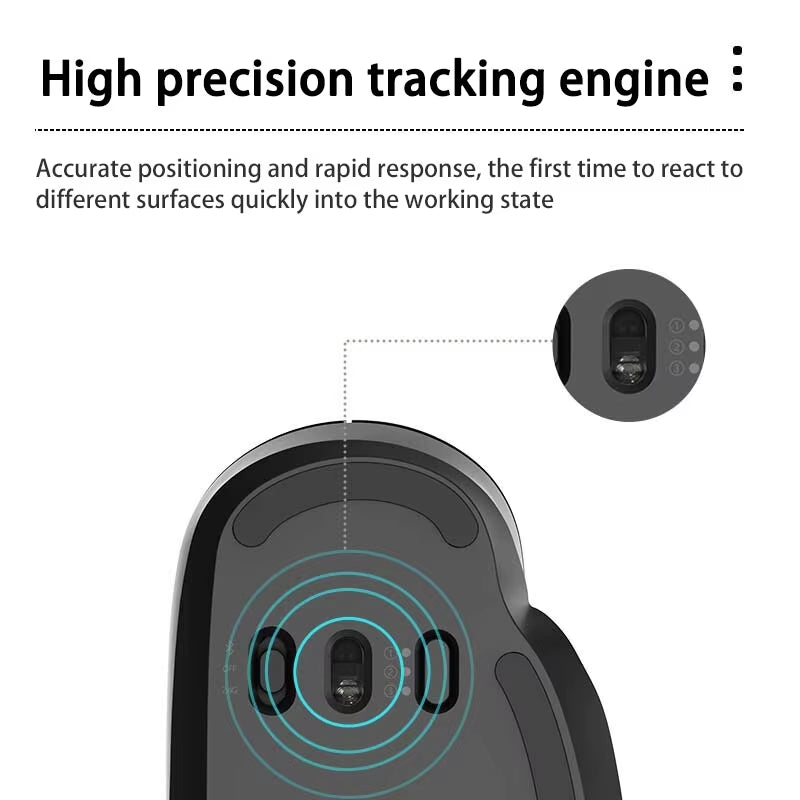 M27 Wireless Bluetooth Mouse Soft Tone Mouse Ergonomic Design Right Hand Mouse