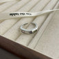 Small Colored Love Zircon Ring