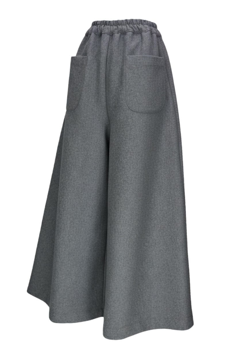 KHADIJAH WIDE LEG PANT Felt Grey