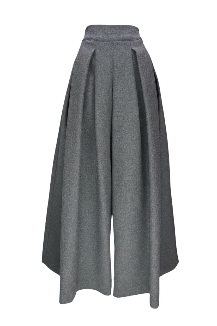 KHADIJAH WIDE LEG PANT Felt Grey