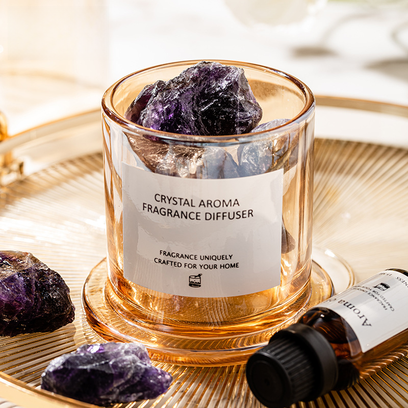 Aromatherapy Crystal Diffuser Gift Set for Home Bedroom Fragrance Perfume, Best Friend Birthday Gift, Souvenir