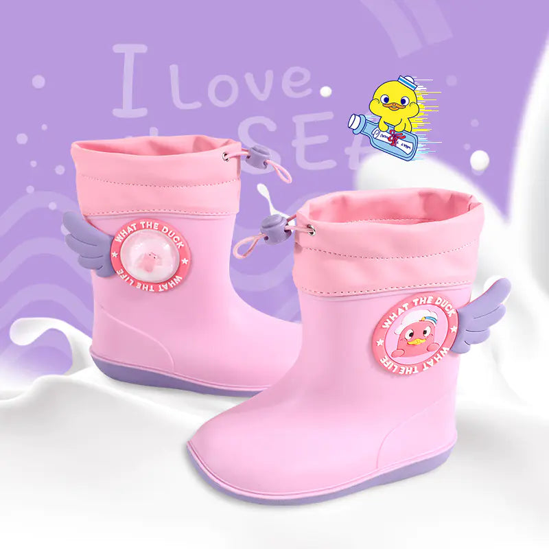 Lightweight Non-slip Rain Boots with Beam Design