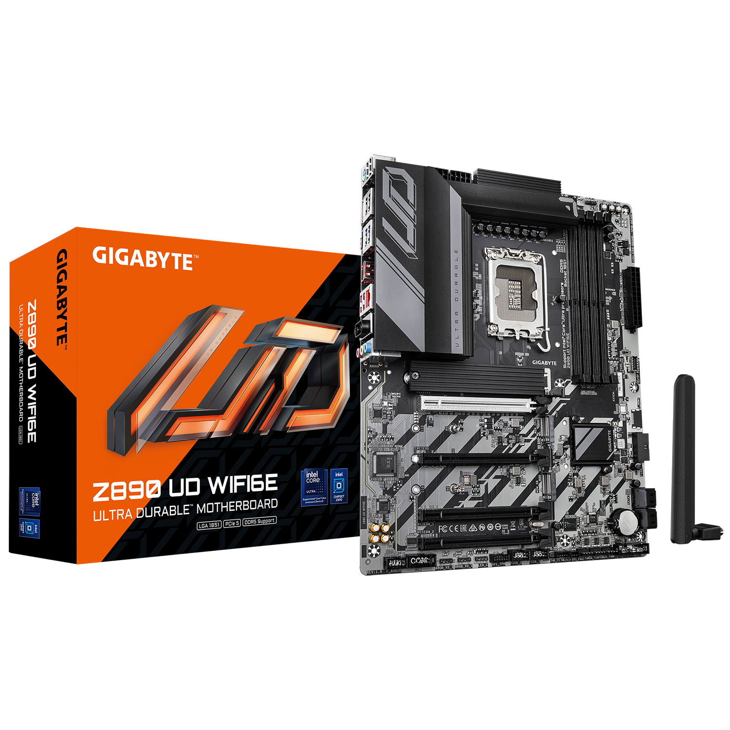 GIGABYTE Z890 UD WIFI 6E LGA 1851, DDR5, ATX Motherboard